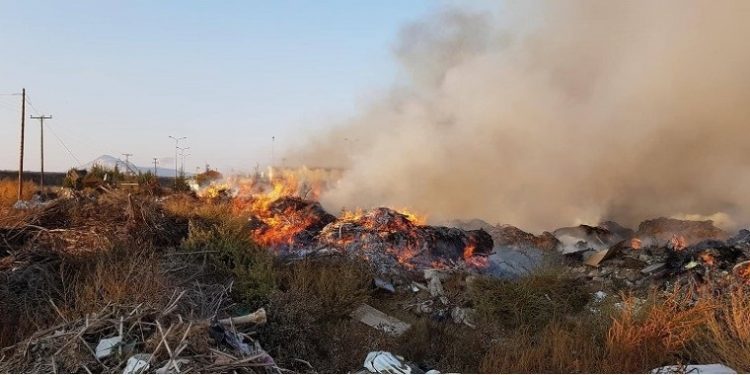 Θλιβερό ρεκόρ το 2020 με πυρκαγιές σε εγκαταστάσεις απορριμμάτων